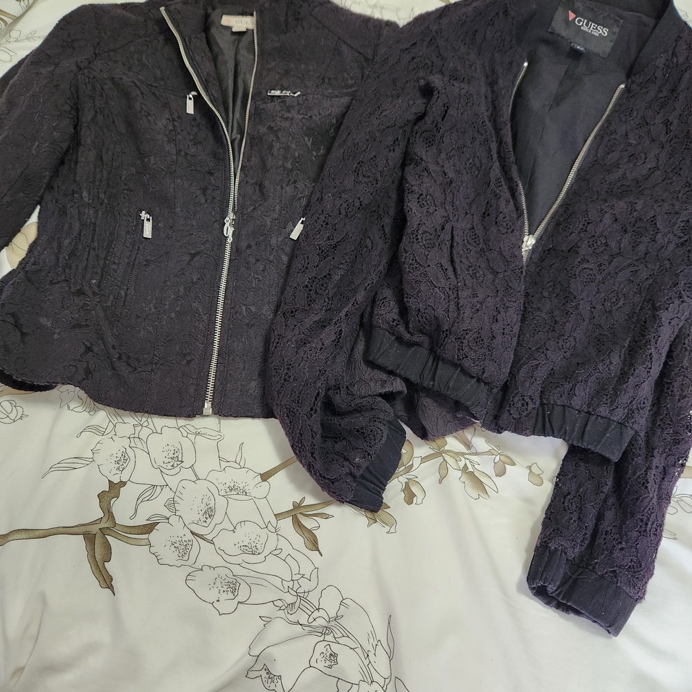 GUESS Women's Black Lace Blazers